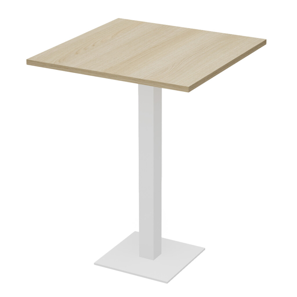 Statafel kolompoot vierkant