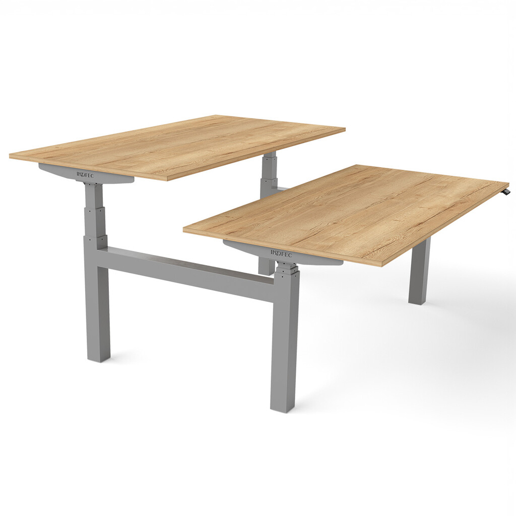 Zit sta bureau Flex Duo H-frame elektrisch NPR