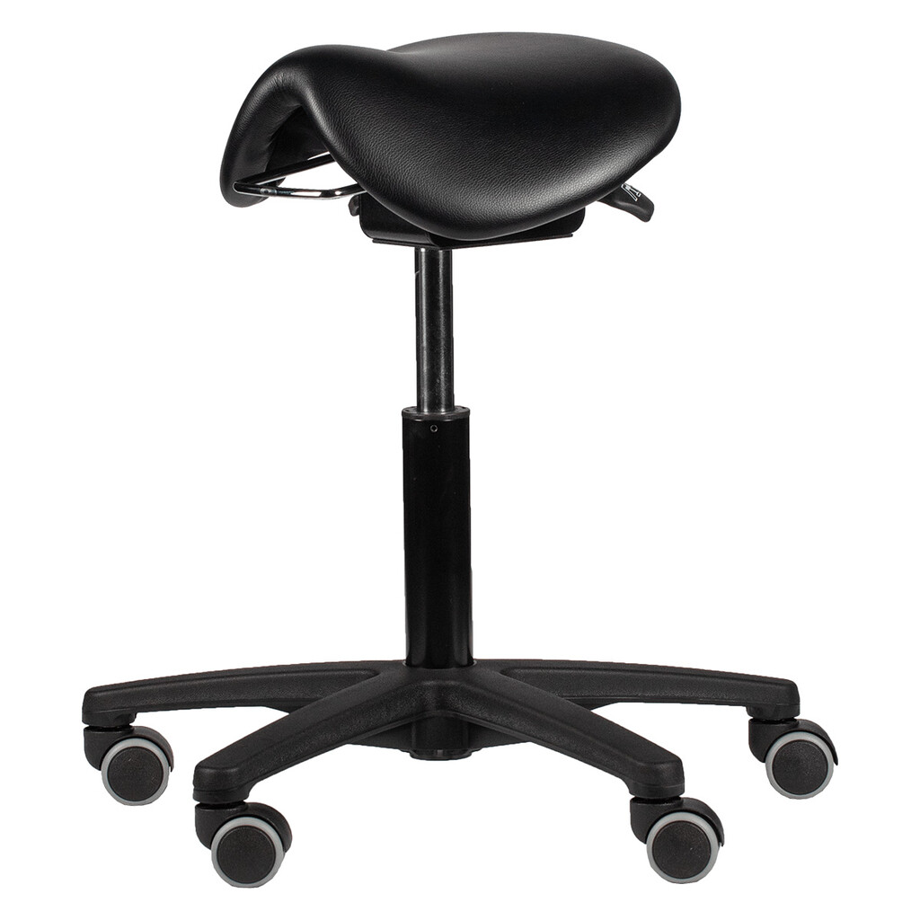 Zadelkruk W60 met kunstleren zitting