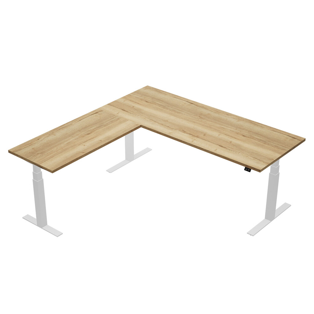 Zit sta hoekbureau Flex T-poot elektrisch NPR