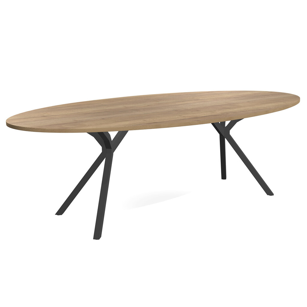 Vergadertafel Onyx Ovaal