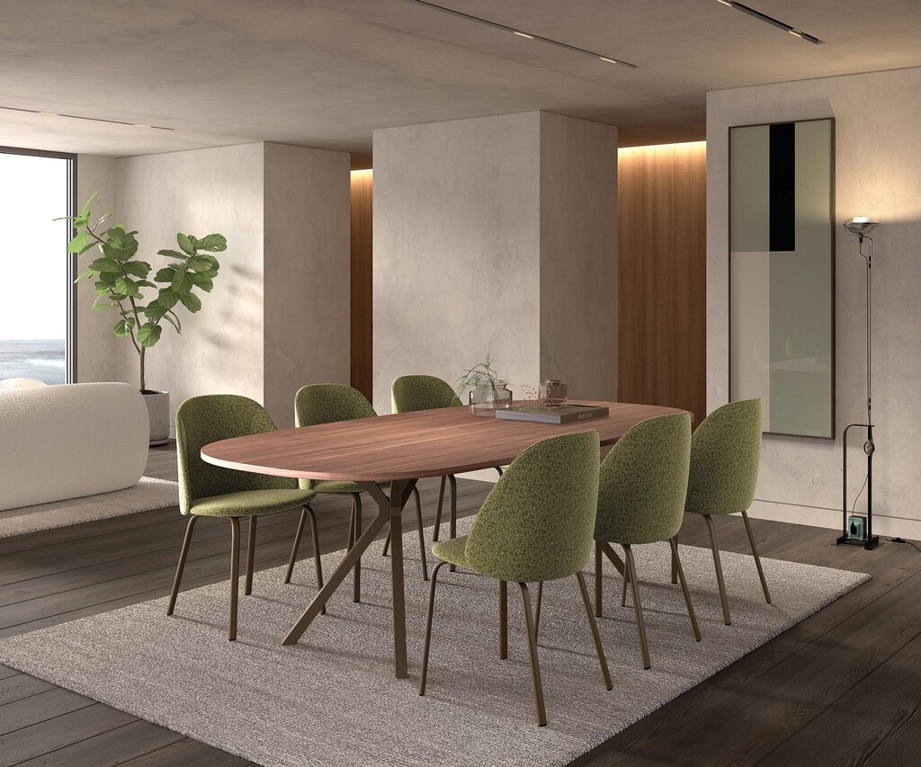 Vergadertafel Onyx Deens Ovaal