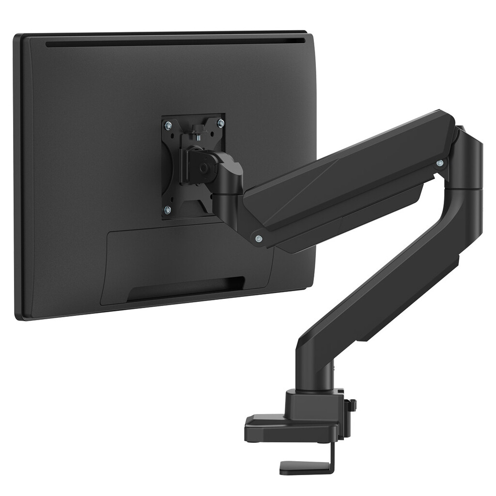Monitorarm Swing gasgeveerd enkel
