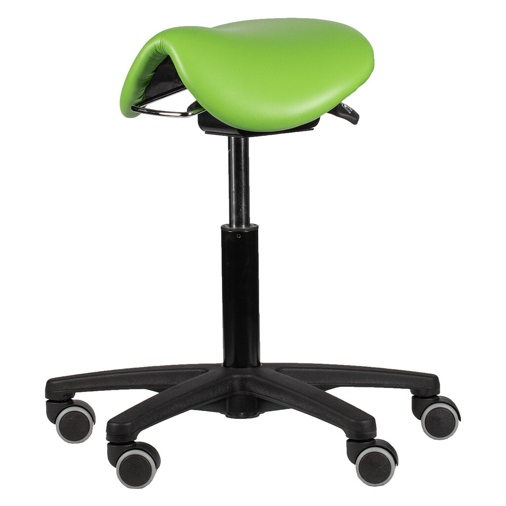 Zadelkruk W60 met kunstleren zitting