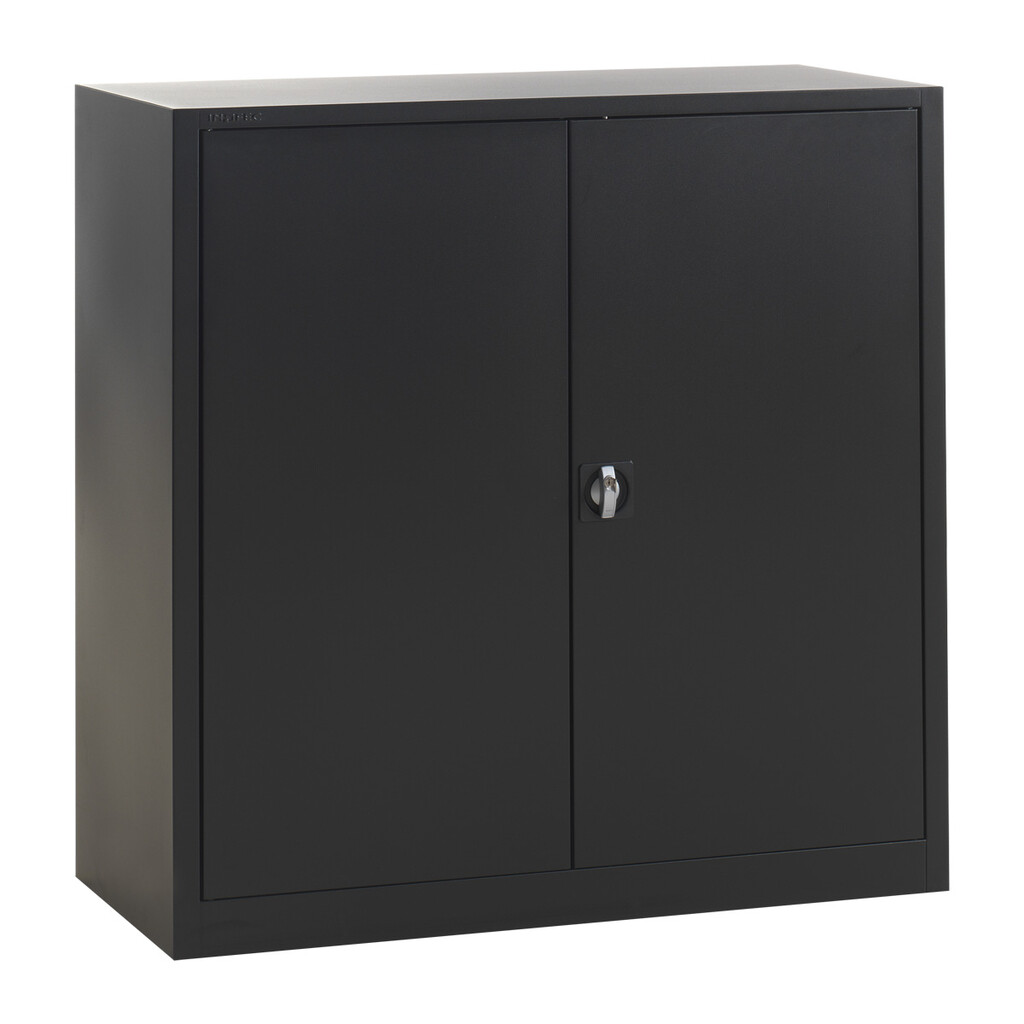 Middelhoge metalen draaideurkast 120b x 120h