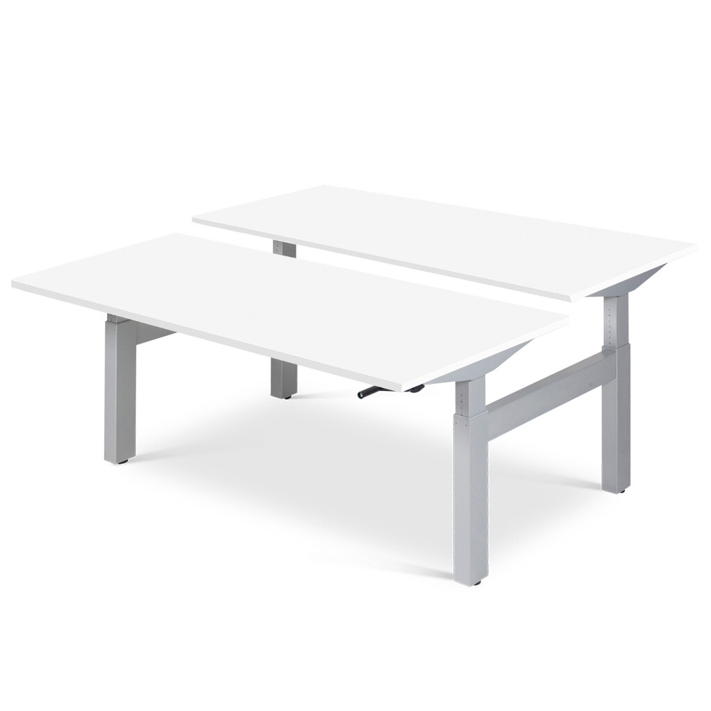 Bureautafel Flex Duo H-frame slinger