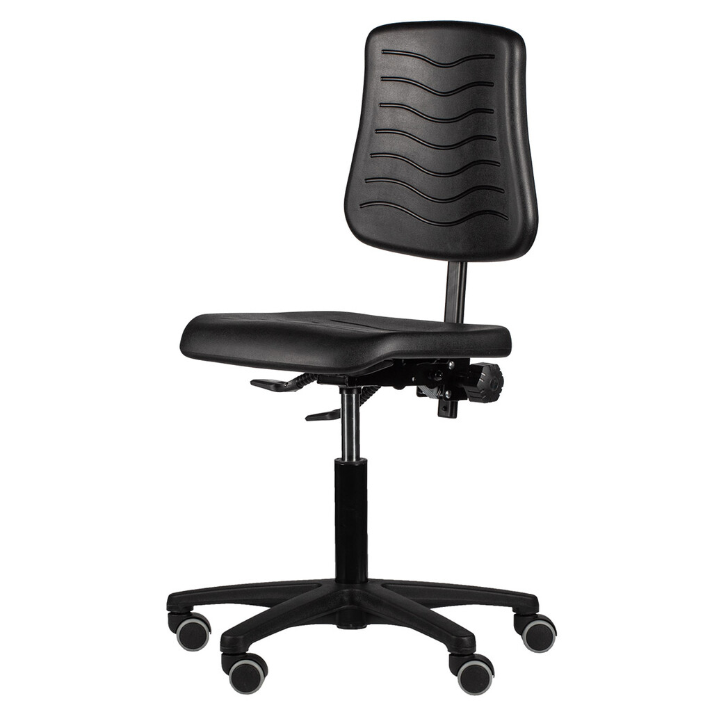 Werkplaatsstoel Plus met PUR zitting