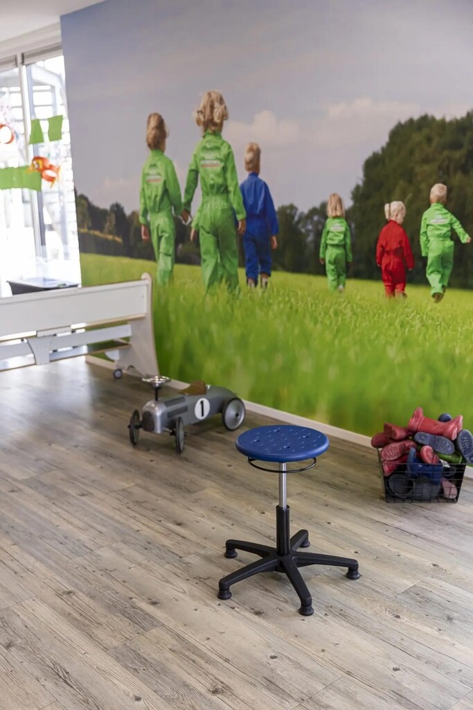Werkplaatskruk W5 met PUR zitting