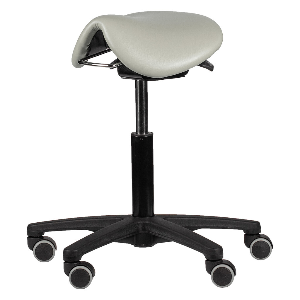 Zadelkruk W60 met kunstleren zitting
