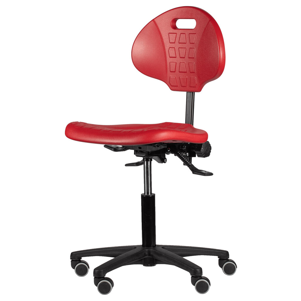Werkplaatsstoel Basic met PUR zitting