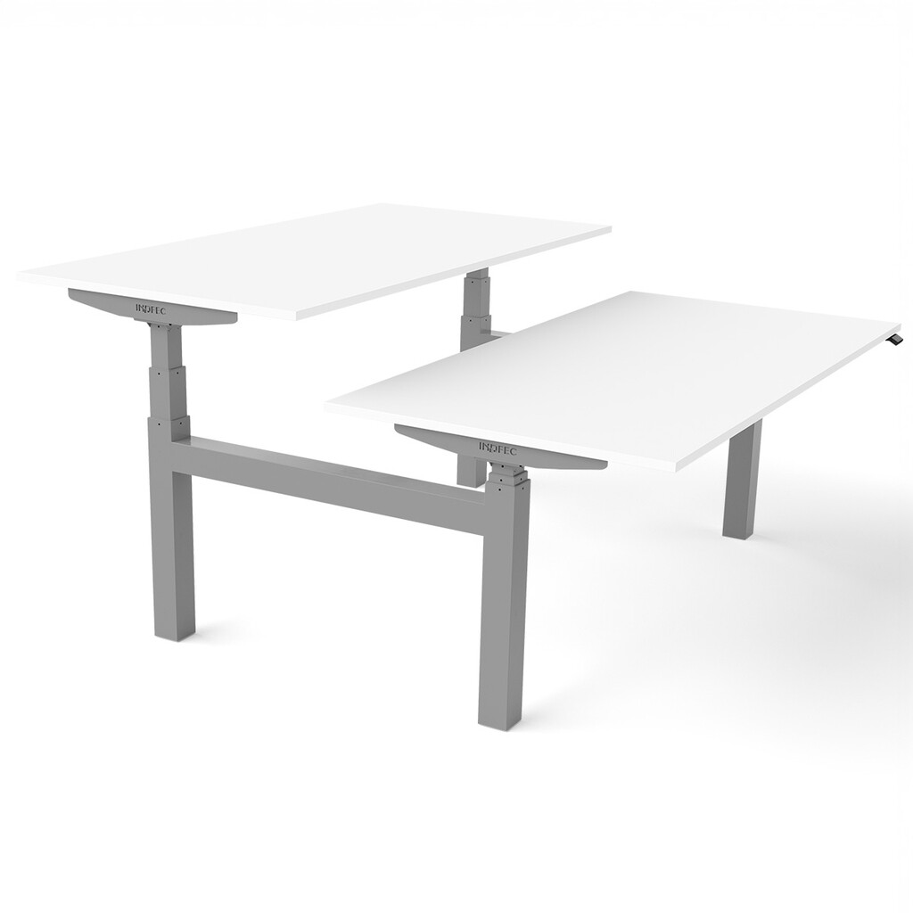 Zit sta bureau Flex Duo H-frame elektrisch NPR