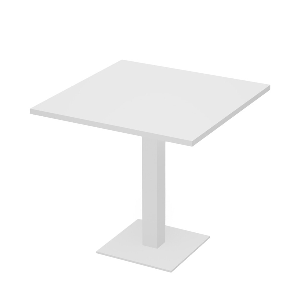 Kantinetafel kolompoot vierkant