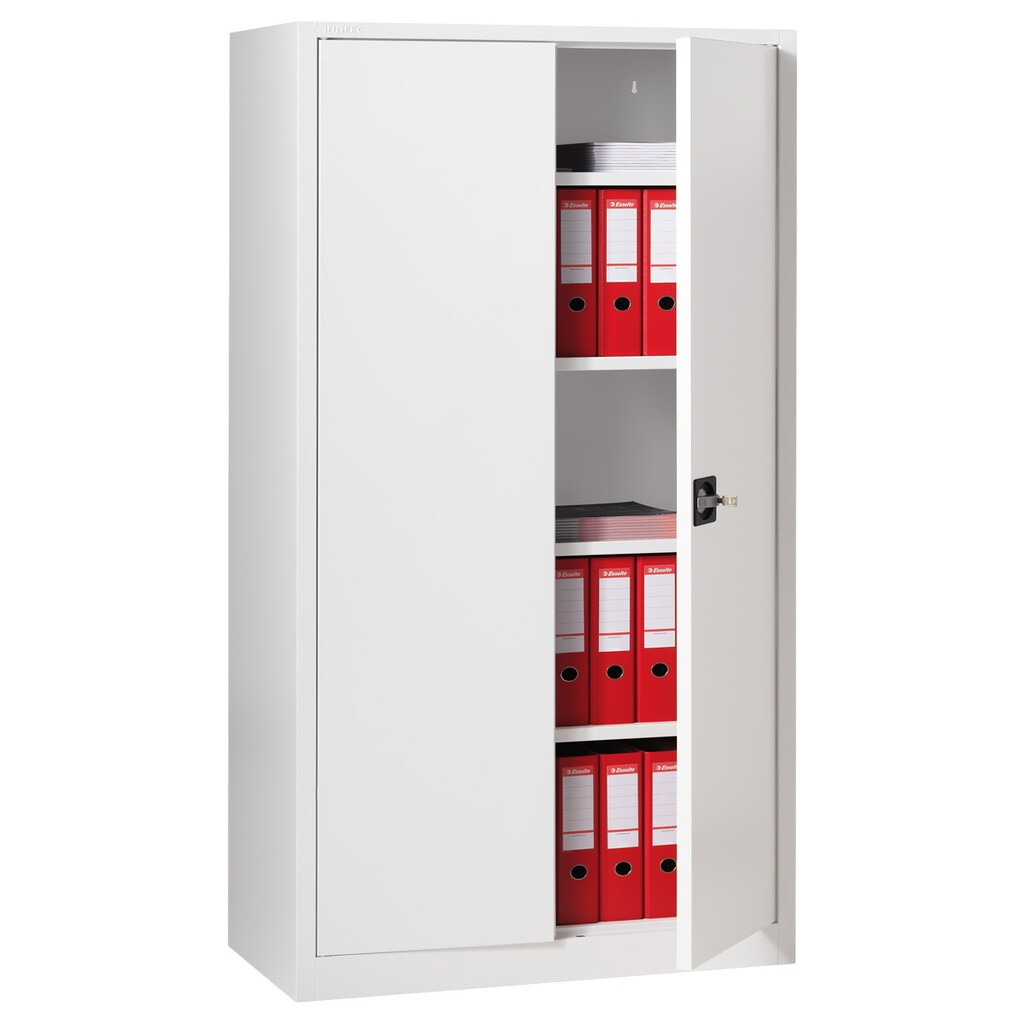 Hoge metalen draaideurkast 100b x 180h