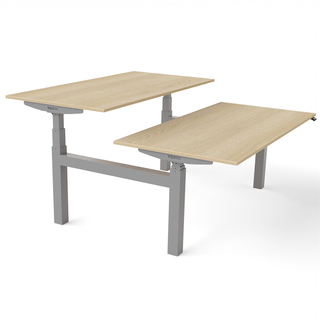 Zit sta bureau Flex Duo H-frame elektrisch NPR