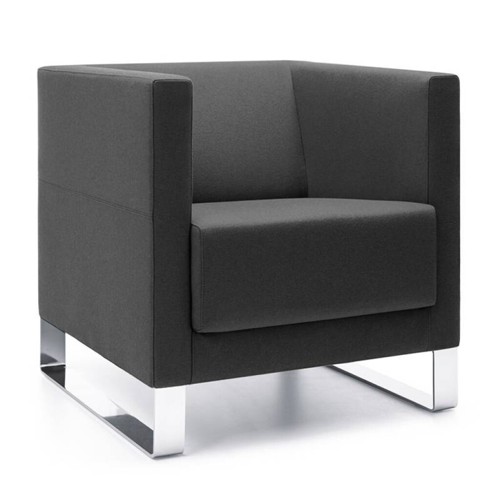 Fauteuil Vanco Lite 1-zits sledemodel gestoffeerd