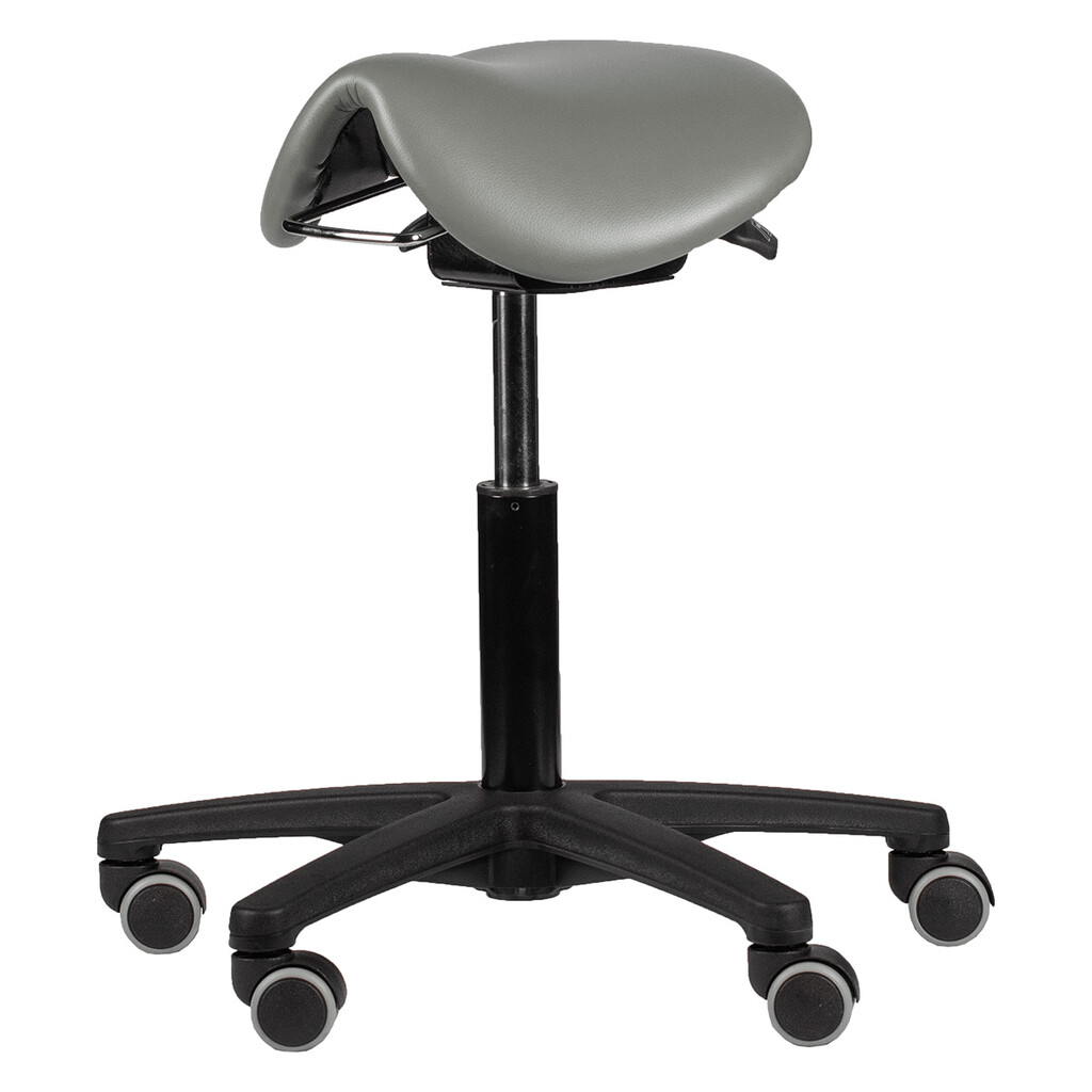 Zadelkruk W60 met kunstleren zitting