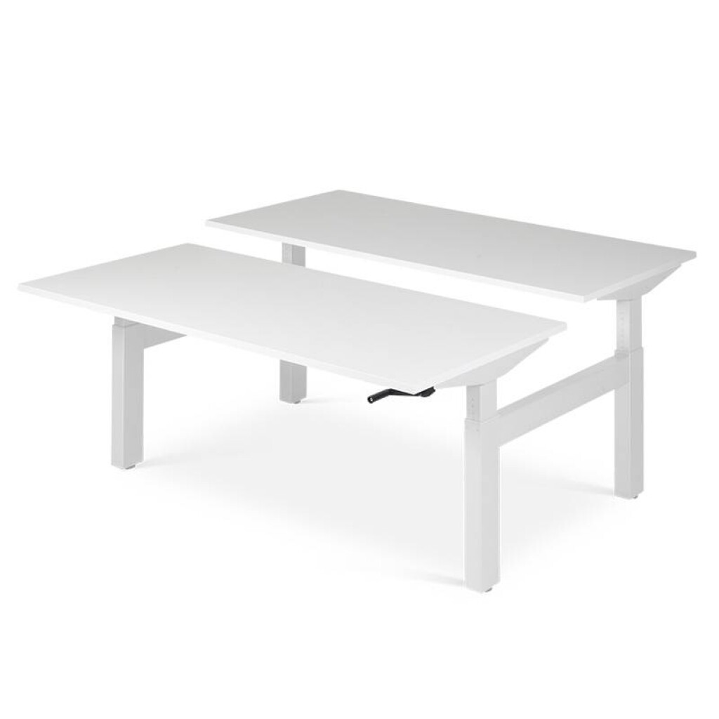 Bureautafel Flex Duo H-frame slinger
