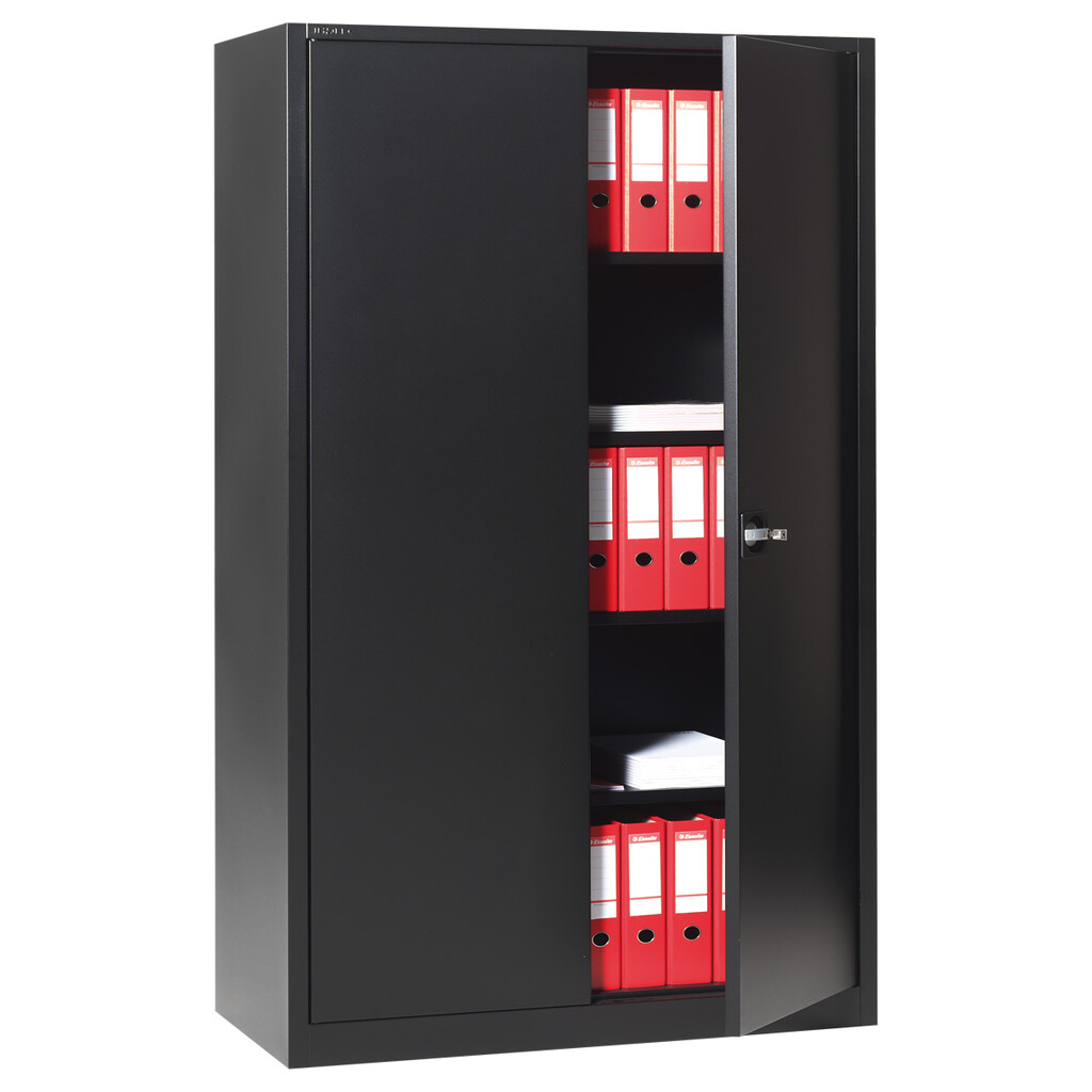 Hoge metalen draaideurkast 120b x 195h