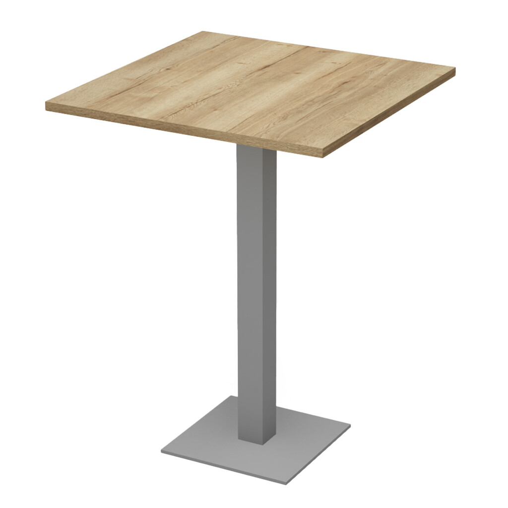 Statafel kolompoot vierkant