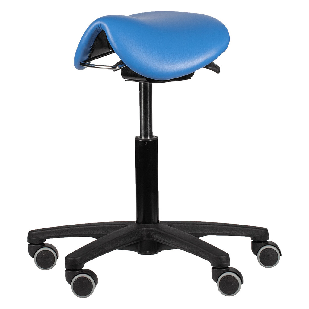 Zadelkruk W60 met kunstleren zitting