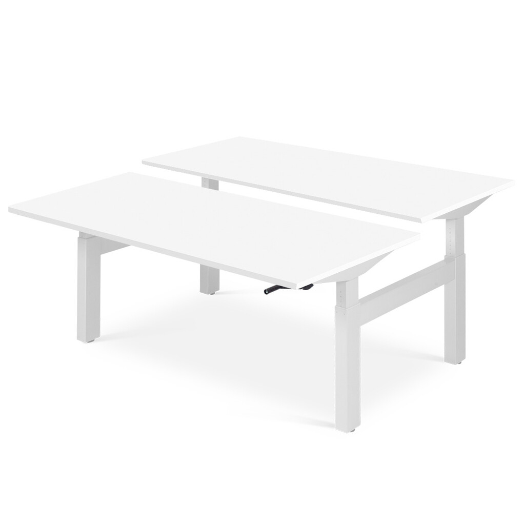 Bureautafel Flex Duo H-frame slinger