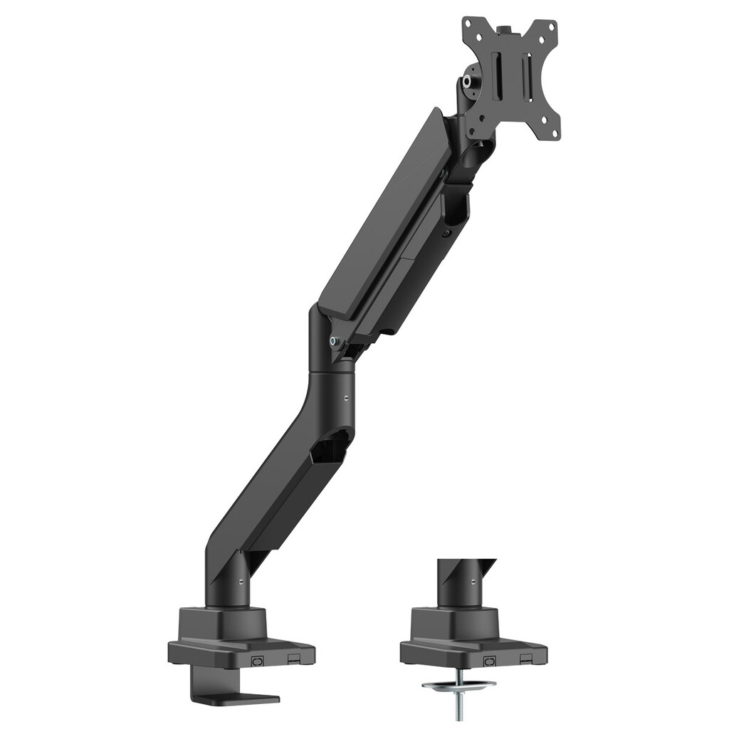 Monitorarm Swing gasgeveerd enkel